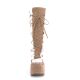 Botte camel talon de 13 cm pas chère