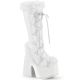 Botte blanche camel-311 sur talon haut