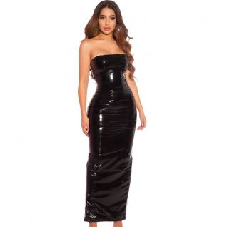 Robe dos-nu couleur noire