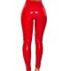 Legging rouge brillant