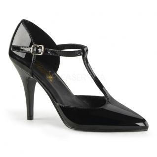 Escarpin d'Orsay coloris noir vernis