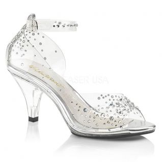 Sandale a bride paillettes