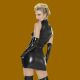 Robe wetlook pour femme catanzaro