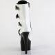Bottines femme Pleaser blanc verni talon haut plateforme Adore-1046TT