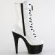 Détail laçage bottines femme Pleaser