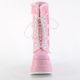 bottes plateforme rose gothique Demonia Cult Bear-202, chaussures femme tendance, mode alternative.