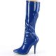 Bottes moulantes bleu roi petit prix