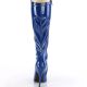 Bottes sexy coloris bleu pour filles