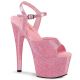 Chaussures rose paillettes pole dance