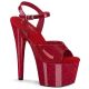 Sandales adore rouge vernies talon de 17 cm