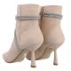Bottine caramel petit talon