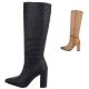 Bottes boires talon fin
