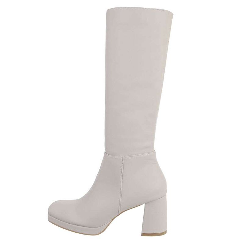 Chaussures femme talon large Bottes pas ch res