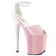 sandales  rose haute plateforme