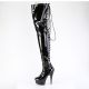Cuissardes delight-4063 talon fin de 15 cm