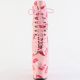 Bottine bout rond barbie girl talon plateforme