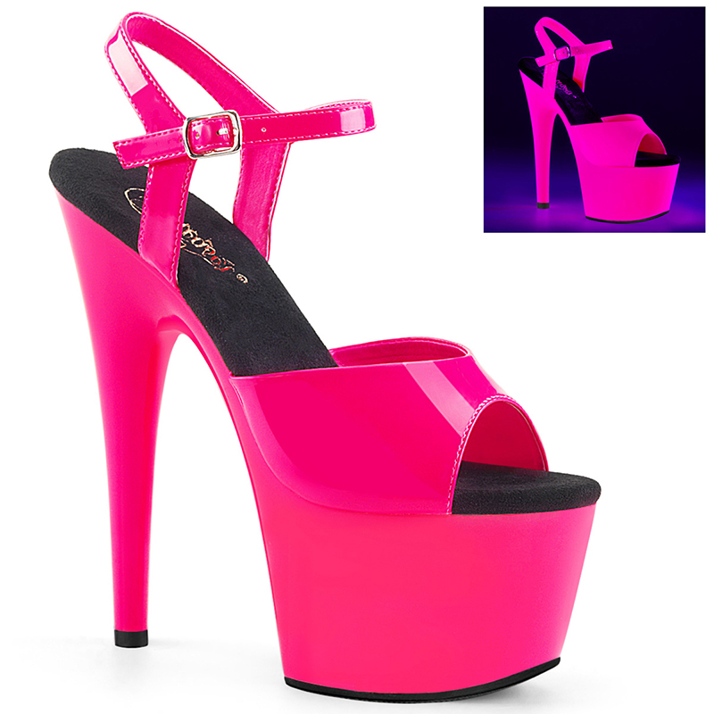 Nu-pied fluorescent rose Néon - Pointure : 35 - Pleaser - Modalova