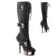 Bottes fantastiques goth pour femme à talon