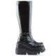 Botte alternative double plateau en cuir