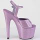 Chaussures femmes rose plateforme 17 cm