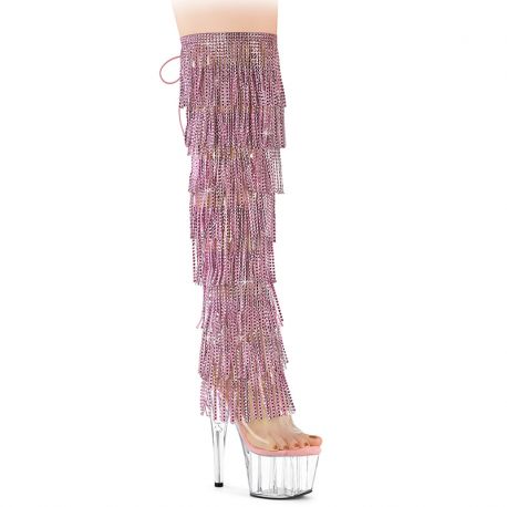 Cuissardes rose à paillettes pour spectacles