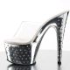 Chaussures strass haute plateforme stardust