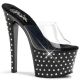 Chaussures de stars talon haut et paillettes