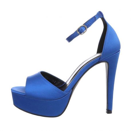 Sandale bleue bride petit prix