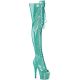 Cuissardes adore-3021 vernis paillettes vert