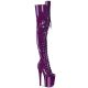 Cuissardes violettes ^lateau de 20 cm flamingo