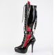 Bottes vernies rouge petits prix