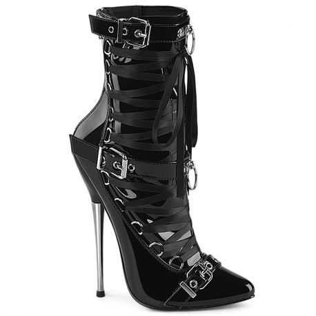 Bottines talons extrèmes à lacet