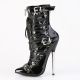 Bottines dagger-1032 noires talons hauts