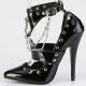 Escarpins domina-118 noir vernis