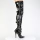 Cuissardes brillantes talons de 15 cm