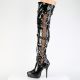 Cuissarde indulge-3026 vernie noire
