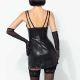 Robe faux cuir grande taille catanzaro