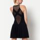 robe noire sexy effet amincissant