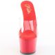 mules plateforme rouge femme - Pleaser - chaussures d'été - grande taille - transgenre - travesti