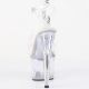 sandales plateforme transparentes, chaussures été, grandes tailles, Pleaser