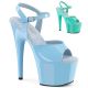 Sandale pastel plateau haut Pleaser Adore-709