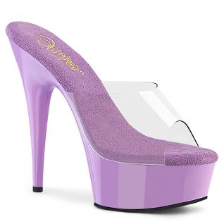 Mules femme pastelle Pleaser Delight-601