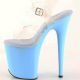 Sandales Pole Dance Pleaser bleues