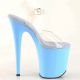 Sandales Pole Dance Pleaser bleues