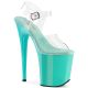 Sandale pole dance flamingo-808 turquoise