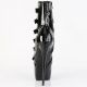 Bottines femme Pleaser noires vernies JUBILANT-1015