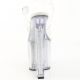 Sandale transparente Pleaser avec plateforme AMAZE-808SRS