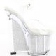 Sandale transparente Pleaser avec plateforme AMAZE-808SRS