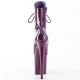 Bottines violettes à talons hauts et plateforme XXL Pleaser FLAMINGO-1020