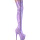 Bottes cuissardes femme, collection été, couleurs tendance violet et lilas
